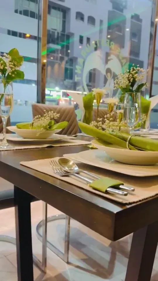 An Elegant Table Set for Sharing