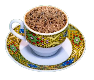 Coffee Sini, plated and ready to serve