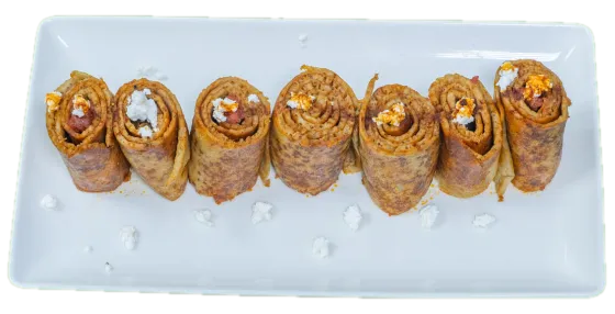 Kategna Roll, plated and ready to serve