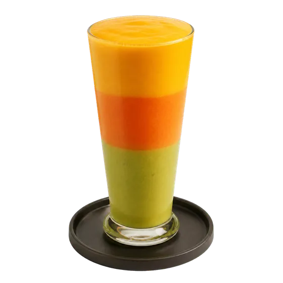 Spris (Mixed Juice), plated and ready to serve
