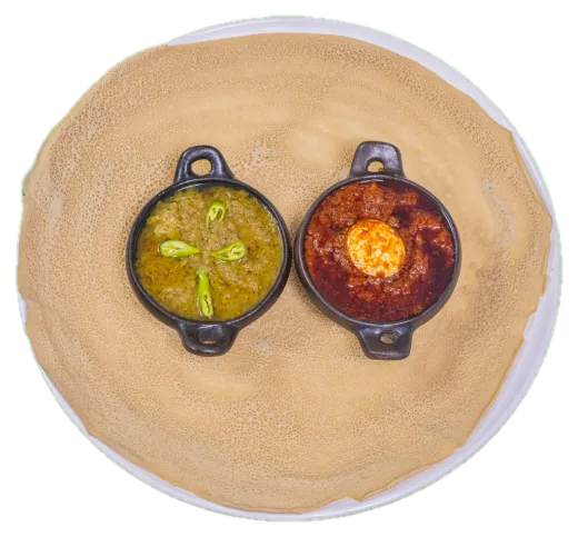 Zilzil Wot, plated and ready to serve
